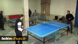 برگزاری مسابقات تنیس  در پردیس 8