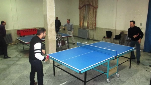 برگزاری مسابقات تنیس  در پردیس 8