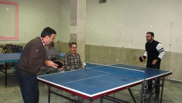 برگزاری مسابقات تنیس  در پردیس 9