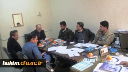 تشکیل هفتمین جلسه کمیته فرهنگی،اجتماعی پردیس
 2