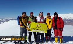 شرکت دبیر کانون های هلال احمر و کوهنوردی پردیس در صعود سراسری طالقان 2