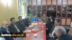 بازدید مدیرکا امور مالی دانشگاه از مدیریت استانی دانشگاه فرهنگیان استان البرز 2