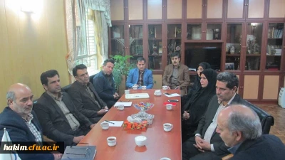 بازدید مدیرکل امور مالی دانشگاه از مدیریت استانی دانشگاه فرهنگیان استان البرز