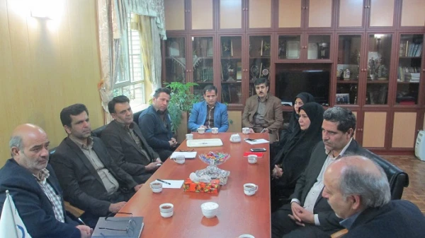 بازدید مدیرکا امور مالی دانشگاه از مدیریت استانی دانشگاه فرهنگیان استان البرز 2