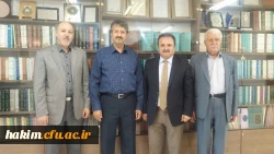 شرکت سرپرست پردیس در جلسه میراث مکتوب 2