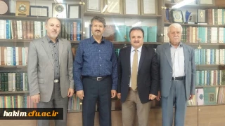 شرکت سرپرست پردیس در جلسه میراث مکتوب