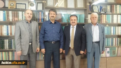 شرکت سرپرست پردیس در جلسه میراث مکتوب