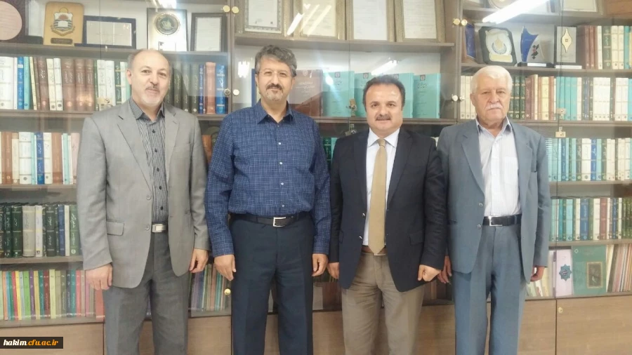 شرکت سرپرست پردیس در جلسه میراث مکتوب 2