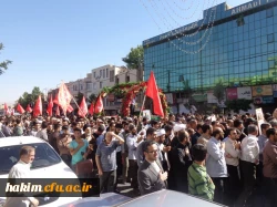 تشییع پیکر مطهر شهید مدافع حرم استان البرز 4