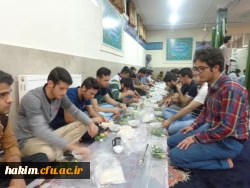 برگزاری ضیافت افطاری در پردیس، با حضور مسئولین شهری، دانشگاه، اساتید و دانشجویان 4