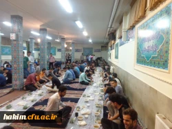 برگزاری ضیافت افطاری در پردیس، با حضور مسئولین شهری، دانشگاه، اساتید و دانشجویان 3