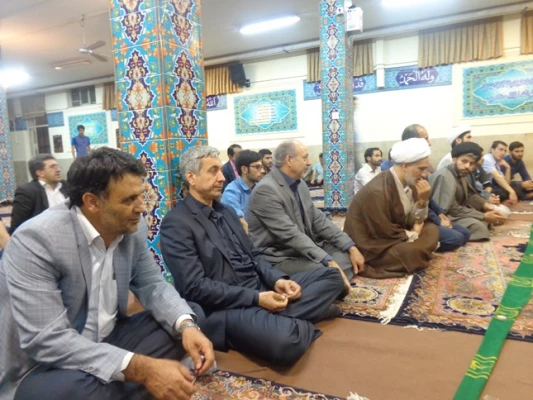 برگزاری ضیافت افطاری در پردیس، با حضور مسئولین شهری، دانشگاه، اساتید و دانشجویان 6