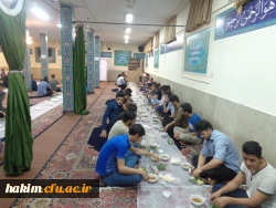برگزاری ضیافت افطاری در پردیس، با حضور مسئولین شهری، دانشگاه، اساتید و دانشجویان 8