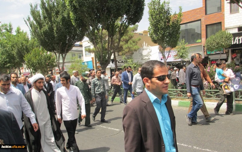 شرکت مسئولان و کارشناسان پردیس در روز جهانی قدس 4