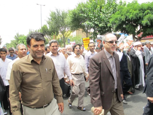 شرکت مسئولان و کارشناسان پردیس در روز جهانی قدس 2