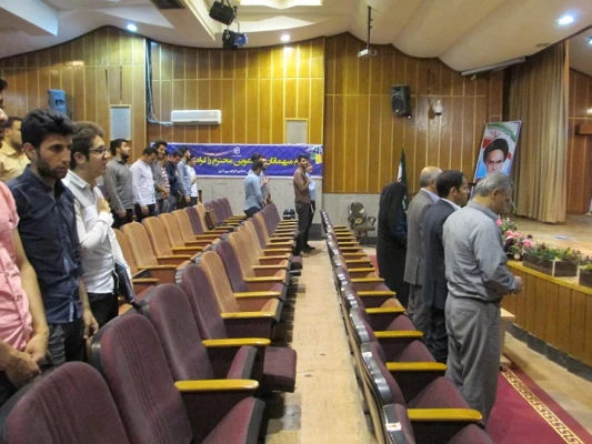 برگزاری  جلسه توجیهی آموزشی ترم تابستان 95 با حضور کلیه دانشجویان 3