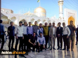 برگزاری اردوی زیارتی مشهد مقدس برای دانش آموختگان پردیس 3