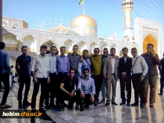 برگزاری اردوی زیارتی مشهد مقدس برای دانش آموختگان پردیس