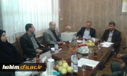 برگزاری جلسه با مسولان استانی برای توسعه فضای فیزیکی پردیس خواهران امیرکبیر 2
