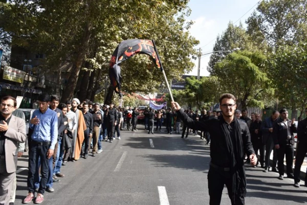 برگزاری آیین عزاداری دانشگاهیان استان البرز 2