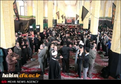 برگزاری آیین عزاداری دانشگاهیان استان البرز 3