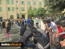 برگزاری مسابقه طناب کشی به مناسبت هفته تربیت بدنی و ورزش 2