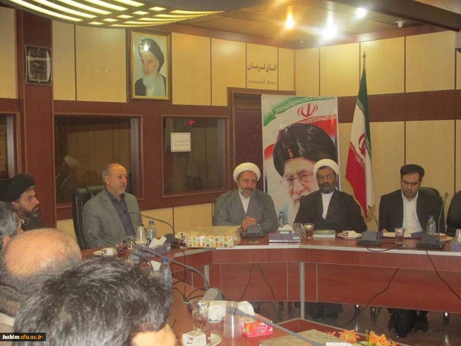 برگزاری مراسم تودیع و معارفه مسئول دفتر نهاد مقام معظم رهبری  در دانشگاه فرهنگیان استان البرز 2