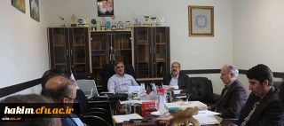 شرکت سرپرست پردیس در جلسه شورای موارد خاص دانشگاه