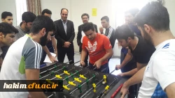 برگزاری مسابقات فوتبال دستی به مناسبت هفته تربیت بدنی 2