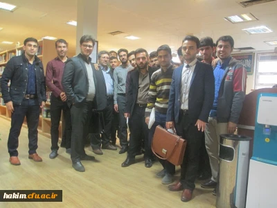 بازدید از کتابخانه عمومی علامه امینی فردیس