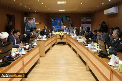 شرکت معاون آموزشی فرهنگی پردیس در جلسه شورای اداری شهرستان