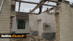 آغاز بازسازی و بهسازی سردر و نمای بیرونی پردیس حکیم فردوسی البرز 3