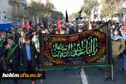 شرکت سرپرست پردیس در مراسم تشییع پیکر شهید گمنام 2