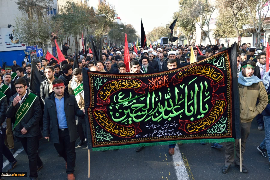 شرکت سرپرست پردیس در مراسم تشییع پیکر شهید گمنام 2