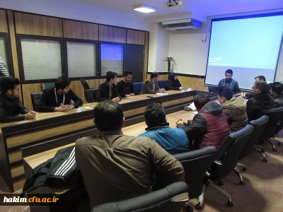 بازدید دانشجویان علوم تربیتی 93 از مدرسه غیر دولتی سراج