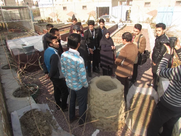 بازدید دانشجویان علوم تربیتی 93 از مدرسه غیر دولتی سراج 3