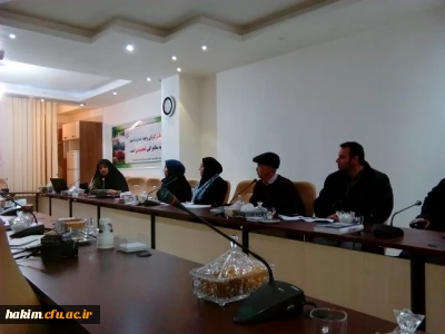 شرکت کارشناس مسئول فرهنگی پردیس در جلسه منابع طبیعی و آبخیز داری استان البرز