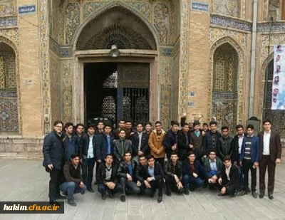 بازدید دانشجو معلمان پردیس از خانه ملت