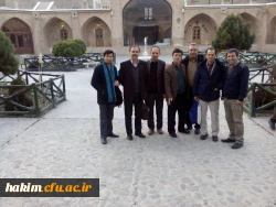 بازدید دانشجویان از کاروانسرای شاه عباسی کرج 2