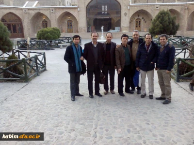 بازدید دانشجویان از کاروانسرای شاه عباسی کرج