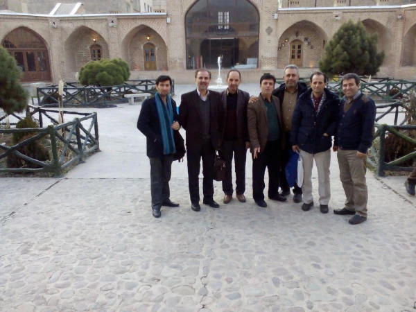 بازدید دانشجویان از کاروانسرای شاه عباسی کرج 2