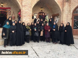 بازدید دانشجویان از کاروانسرای شاه عباسی کرج 3