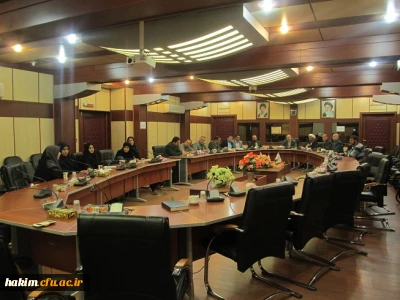 جلسه هم اندیشی مسئول محترم نهاد رهبری با مسئولین و اساتید پردیس