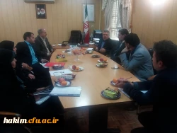 بازدید مدیر کل نظارت ارزیابی سازمان مرکزی از پردیس حکیم فردوسی 2