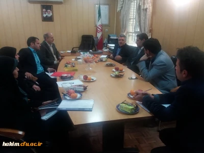 بازدید مدیر کل نظارت ارزیابی سازمان مرکزی از پردیس حکیم فردوسی