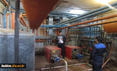 بازدید کارشناس سازمان نوسازی از پردیس حکیم فردوسی