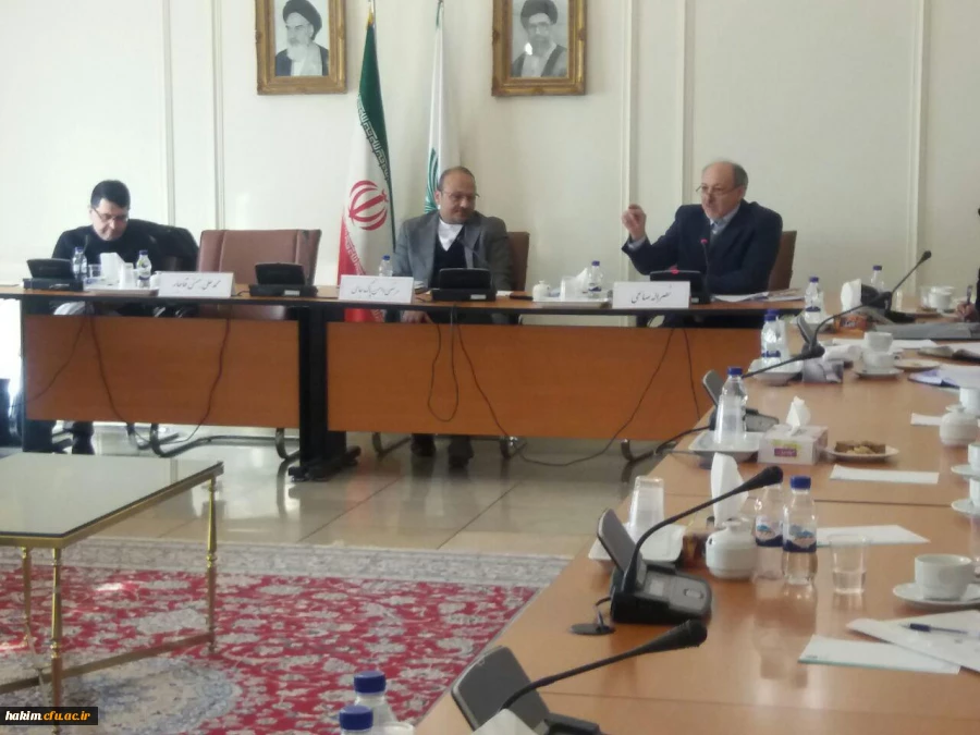 سخنرانی دکتر صالحی در مرکز آموزش و پژوهشهای بین المللی وزارت امور خارجه 2