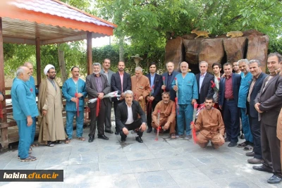 ملاقات سرپرست پردیس و دانشجویان با جانبازان اعصاب و روان