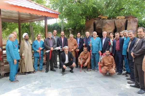 ملاقات سرپرست پردیس و دانشجویان با جانبازان اعصاب و روان 2