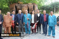 ملاقات سرپرست پردیس و دانشجویان با جانبازان اعصاب و روان 3